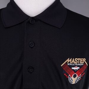 Briggs & Stratton Master Service Technician Polo Golf Shirt Men's L Embroidered
